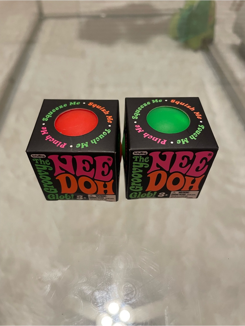 Pack of 2 Groovy Glob Mini Needoh